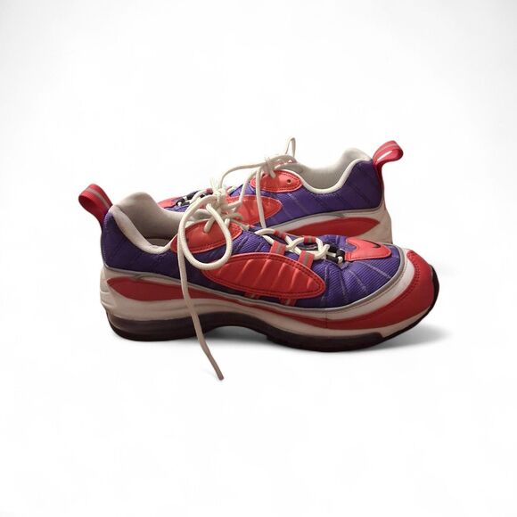 Nike Air Max Size 9 Sneakers 98 Rapters Athletic Psychic Shoe Running Red Purple - Picture 5 of 14